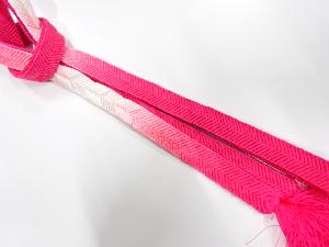 正絹　手組帯締め